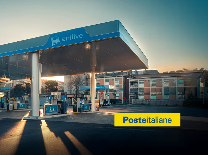 Stazione di servizi Poste Italiane Enilive