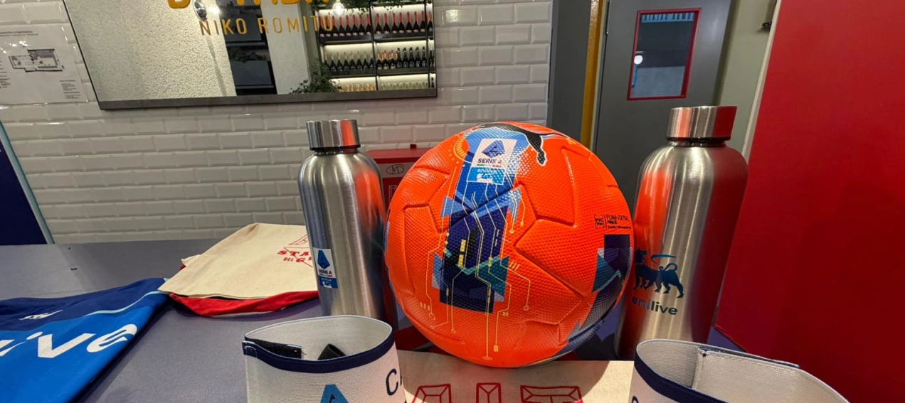 News Serie A Enilive 2026-2027 Pallone Serie A e ALT Stazione del Gusto