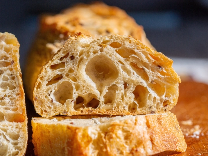 Mollica di pane artigianale a lunga lievitazione Enilive